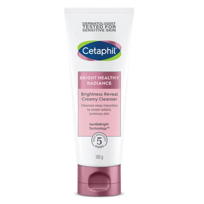 Cetaphil Bright Healthy Radiance Brightness Reveal Creamy Cleanser 100G