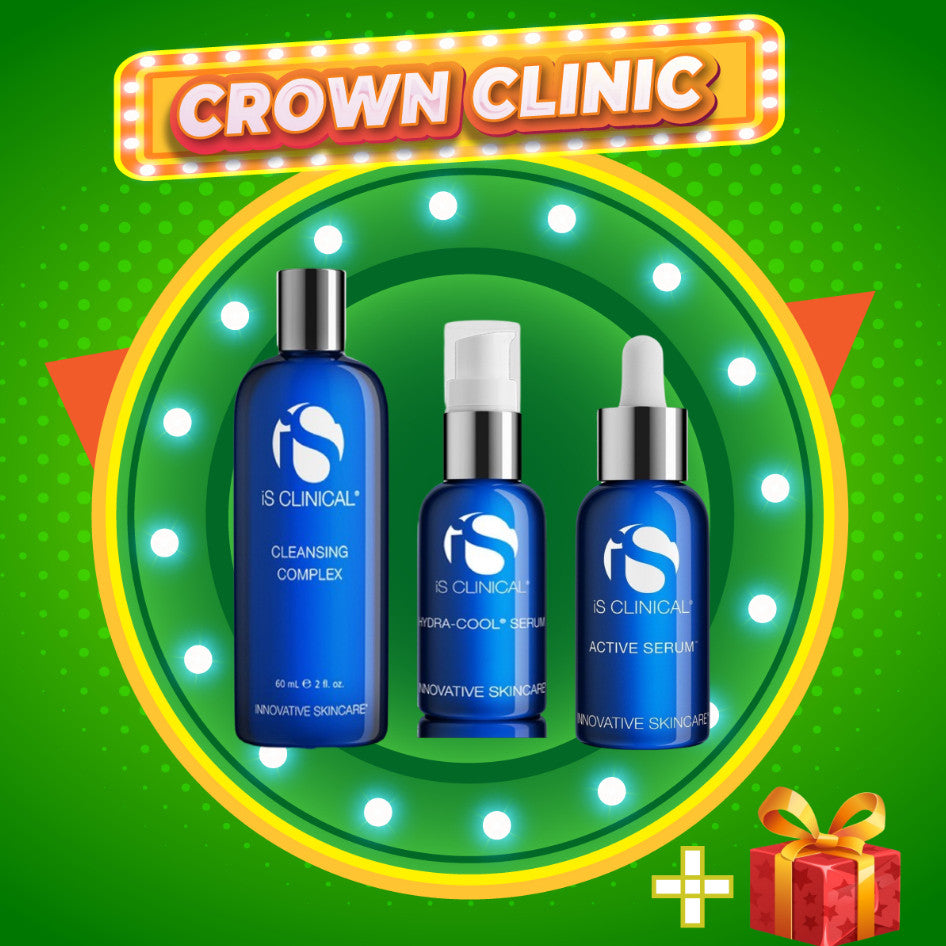 Is Clinical Combo Set ( Is Clinical Cleansing Complex 180ML + Hydracool 30ML + Active Serum 30ML) + Free gift