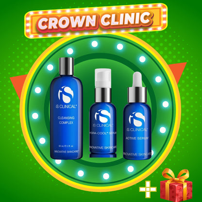 Is Clinical Combo Set ( Is Clinical Cleansing Complex 180ML + Hydracool 30ML + Active Serum 30ML) + Free gift