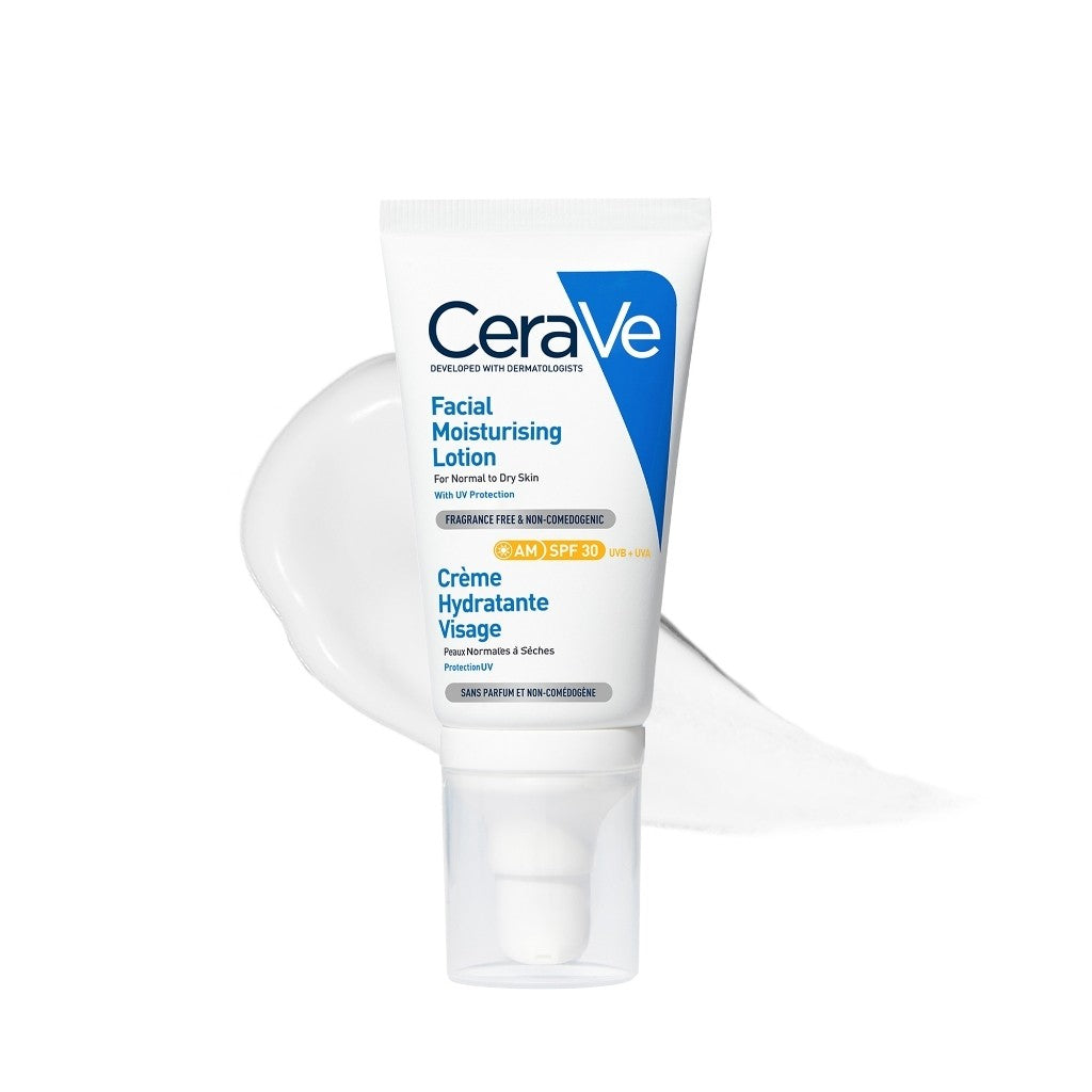 <Clearance Exp Sept 2026> CeraVe Facial Moisturising Lotion AM (Normal to Dry Skin) 52ML <Expire Sept 2026> Clearance