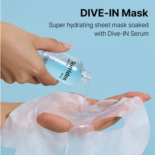Torriden Mask - Dive In & Balanceful & Cellmazing Brightening (One Box & One Piece)