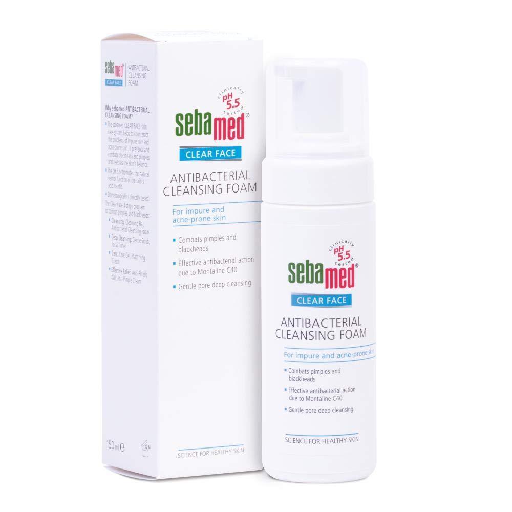 Sebamed Clear Face Antibacterial Cleansing Foam 150ML