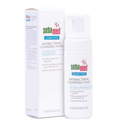 Sebamed Clear Face Antibacterial Cleansing Foam 150ML