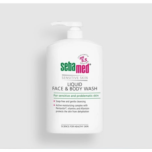 Sebamed Sensitive Skin Liquid Face & Body Wash 200ML