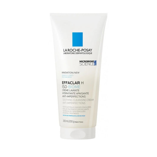 La Roche-Posay Effaclar H Iso-Biome Soothing Cleansing Cream Anti-Imperfections 200ML