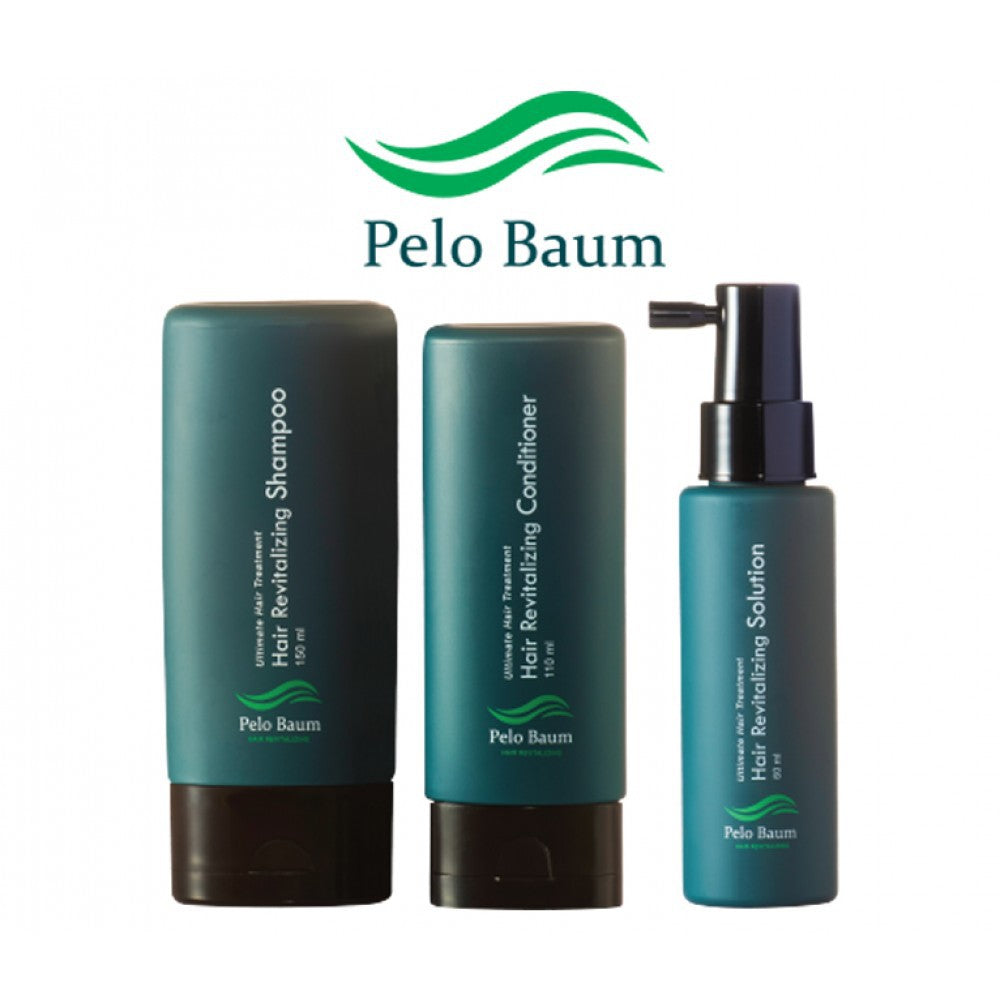 Pelo Baum Hair Care Set( Hair Shampoo 150ML Conditioner 110ML Pelo Baum Hair Solution 60ML)