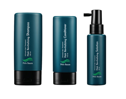 Pelo Baum Hair Care Set( Hair Shampoo 150ML Conditioner 110ML Pelo Baum Hair Solution 60ML)