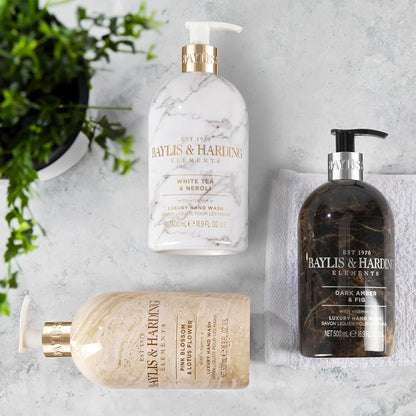 Baylis & Harding Elements Pink Blossom & Lotus Flower Luxury Hand Wash 500ML