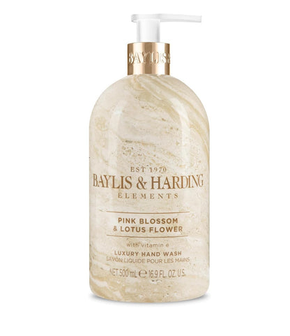 Baylis & Harding Elements Pink Blossom & Lotus Flower Luxury Hand Wash 500ML