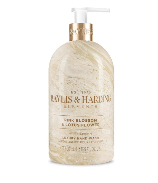 Baylis & Harding Elements Pink Blossom & Lotus Flower Luxury Hand Wash 500ML