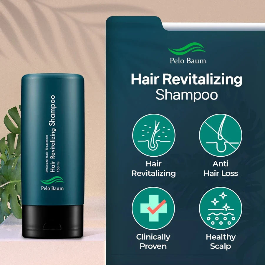 Pelo Baum Hair Care Set( Hair Shampoo 150ML Conditioner 110ML Pelo Baum Hair Solution 60ML)