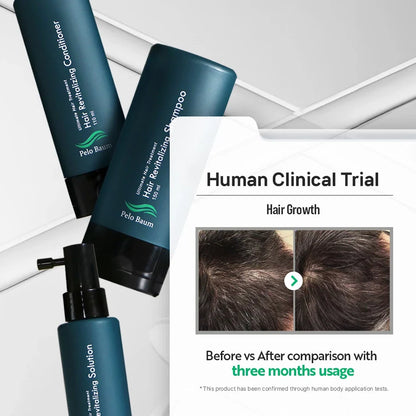 Pelo Baum Hair Care Set( Hair Shampoo 150ML Conditioner 110ML Pelo Baum Hair Solution 60ML)