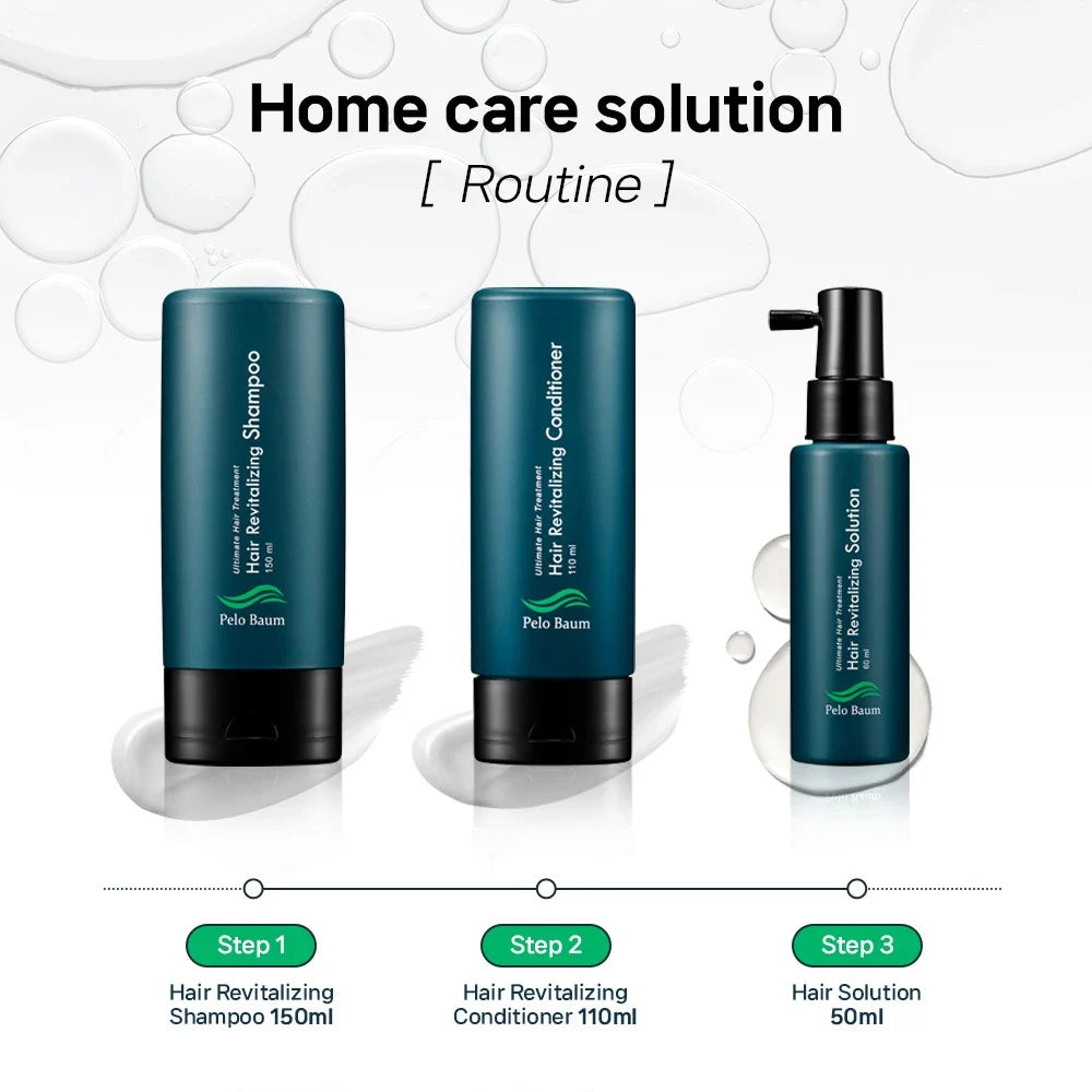 Pelo Baum Hair Care Set( Hair Shampoo 150ML Conditioner 110ML Pelo Baum Hair Solution 60ML)