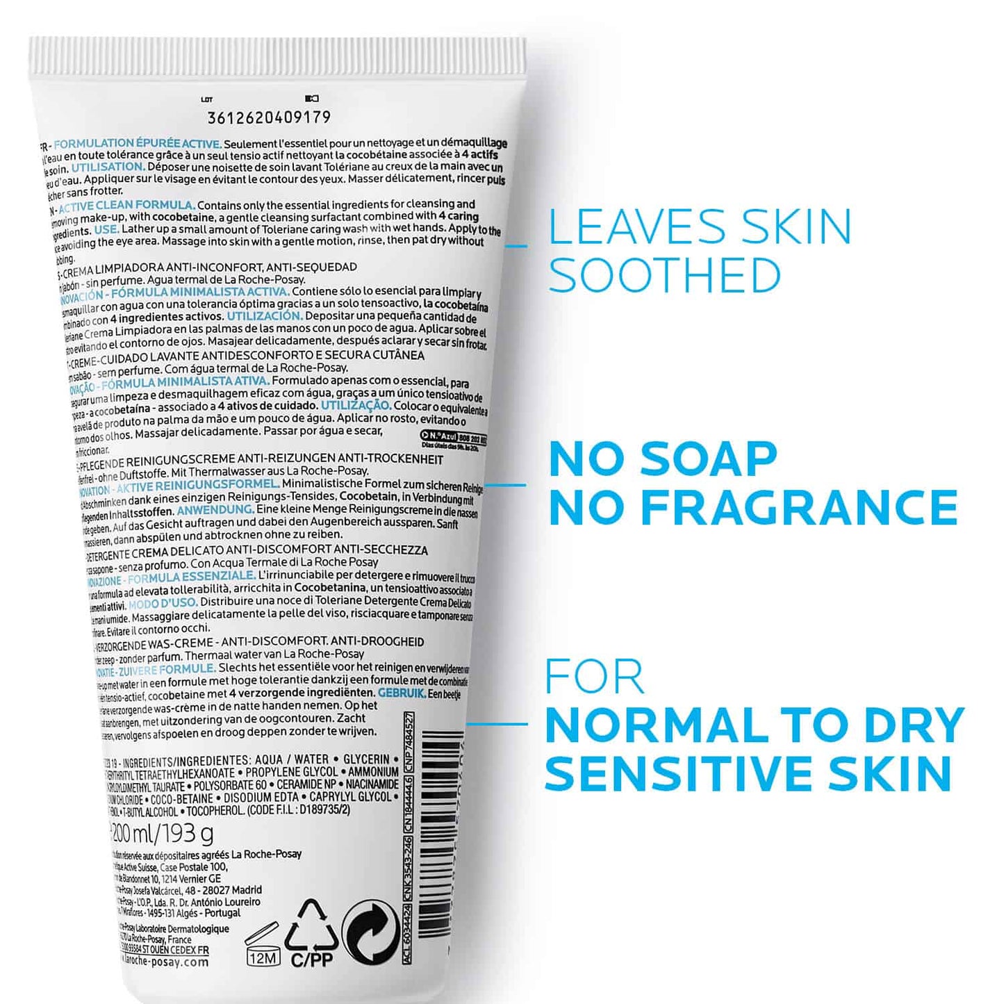 La Roche-Posay Toleriane Caring Wash 200ML