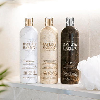 Baylis & Harding Elements White Tea & Neroli Luxury Body Wash 500ML